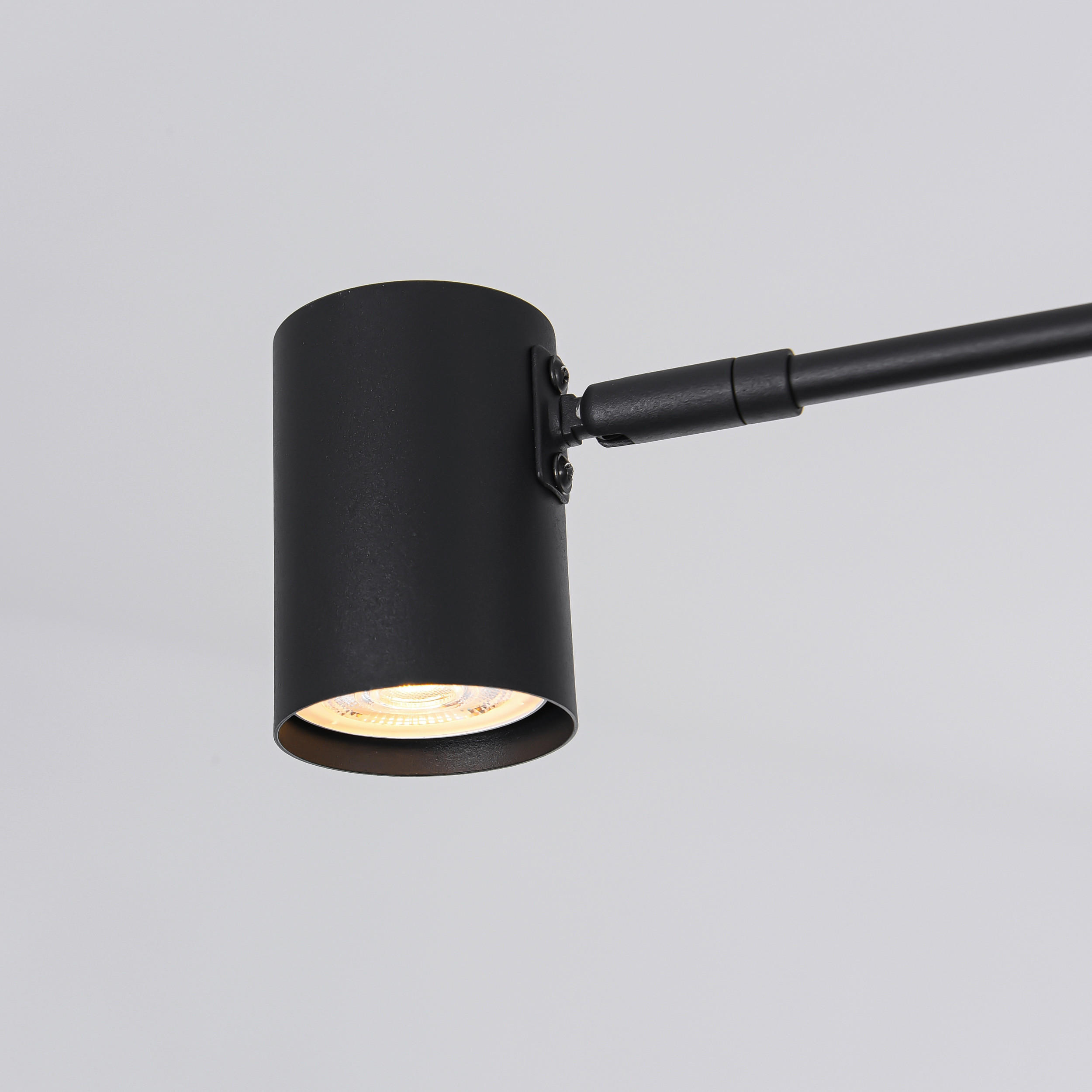 DECKENLEUCHTE    80/12/44.5 cm  - Schwarz, Design, Metall (80/12/44.5cm)