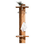 GARDEROBENPANEEL Asteiche massiv Eichefarben  - Eichefarben, MODERN, Holz (60/192/28cm) - Linea Natura