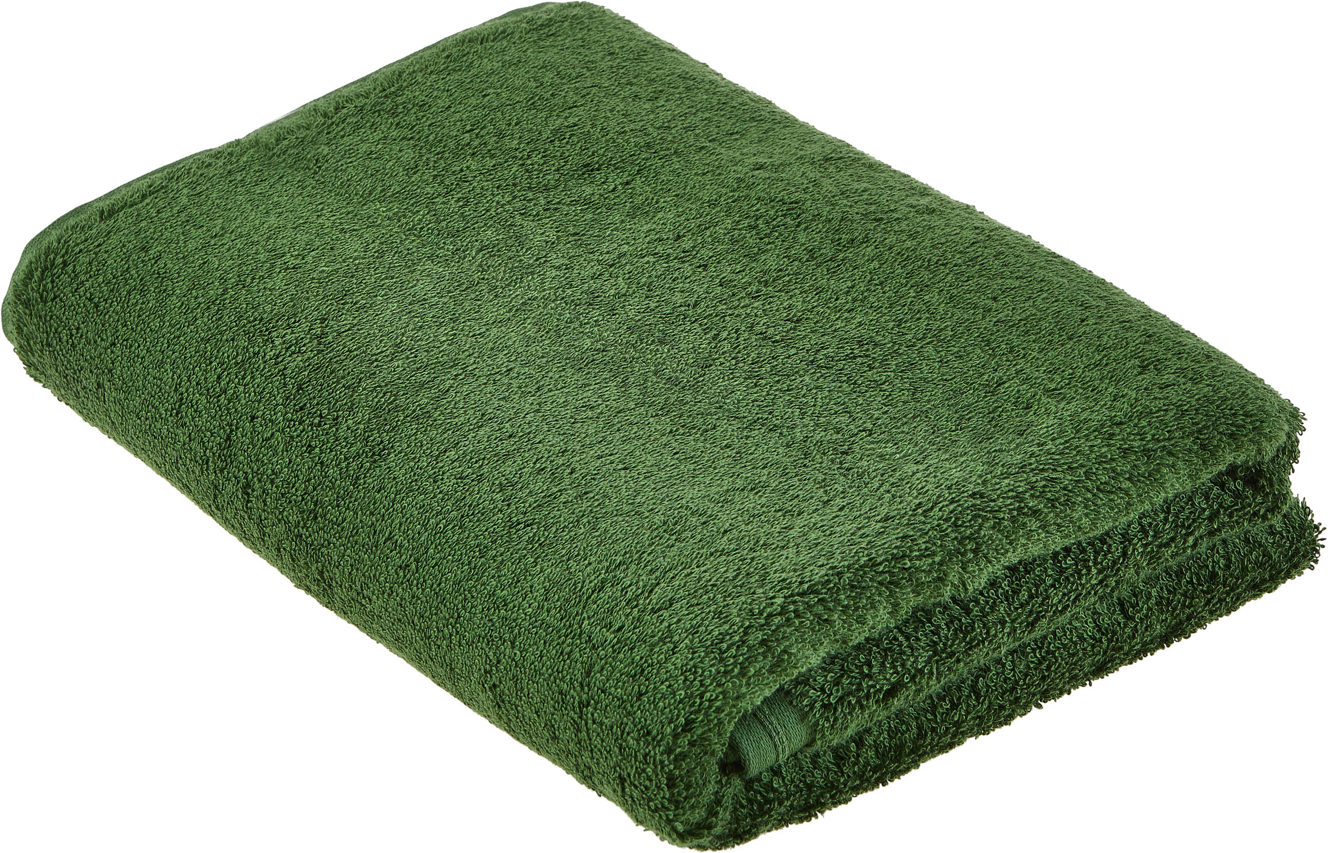 DUSCHTUCH Vegan Life 67/140 cm  - Grün, Basics, Textil (67/140cm) - Vossen