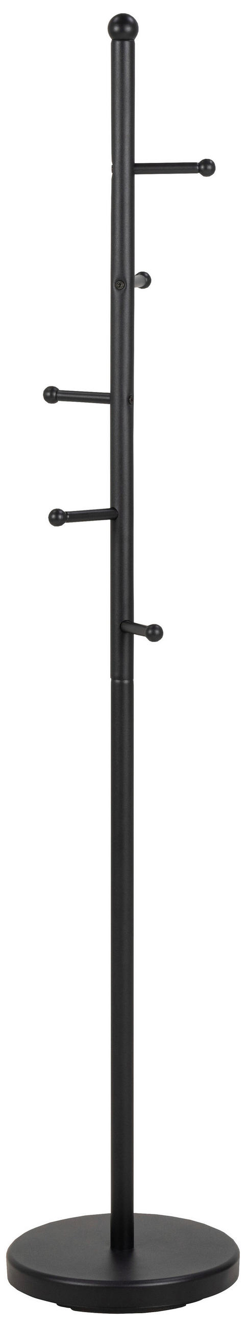 KLEIDERSTÄNDER in Schwarz  32,3/170 cm  - Schwarz, Modern, Metall (32,3/170cm) - MID.YOU