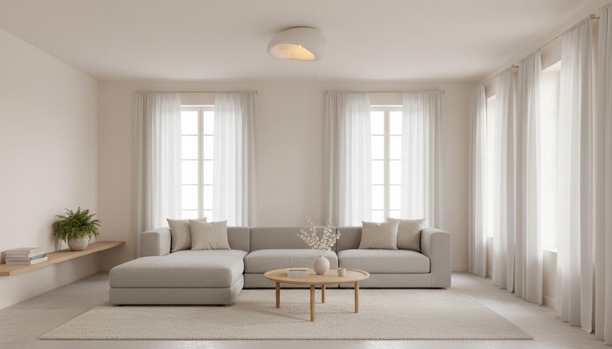 DECKENLEUCHTE    60/43/32 cm  - Weiß, Design, Kunststoff/Metall (60/43/32cm) - Collet's Monde