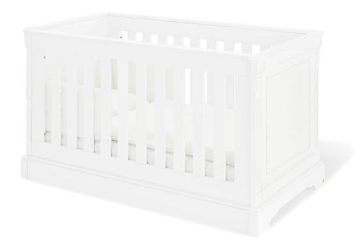 GITTERBETT PINOLINO EMILIA 151/81/88 cm  - Weiß, ROMANTIK / LANDHAUS, Holzwerkstoff (151/81/88cm) - Pinolino