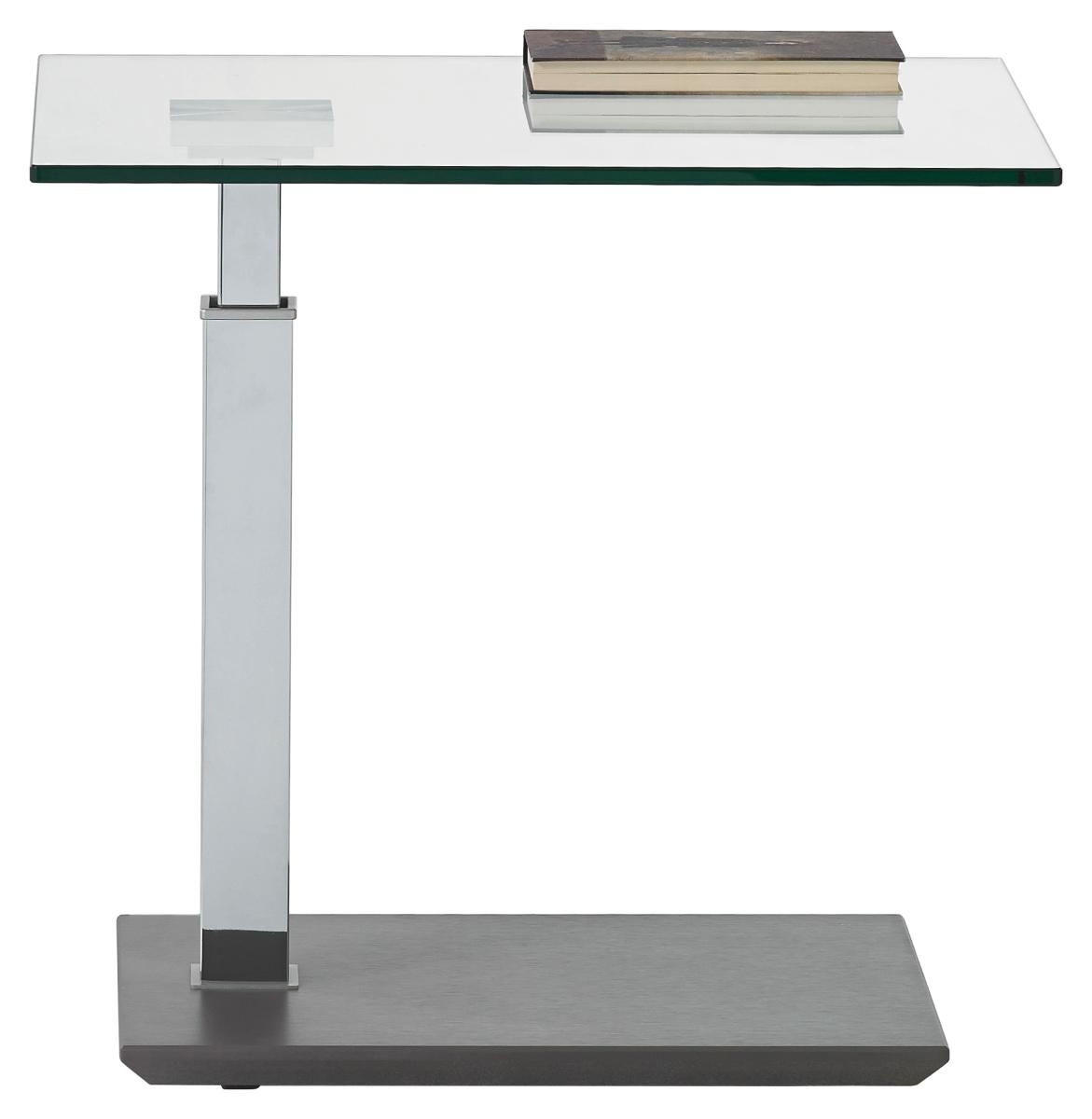 COUCHTISCH ESG 55/47/47-63 cm rechteckig  - Design, Glas/Holzwerkstoff (55/47/47-63cm)