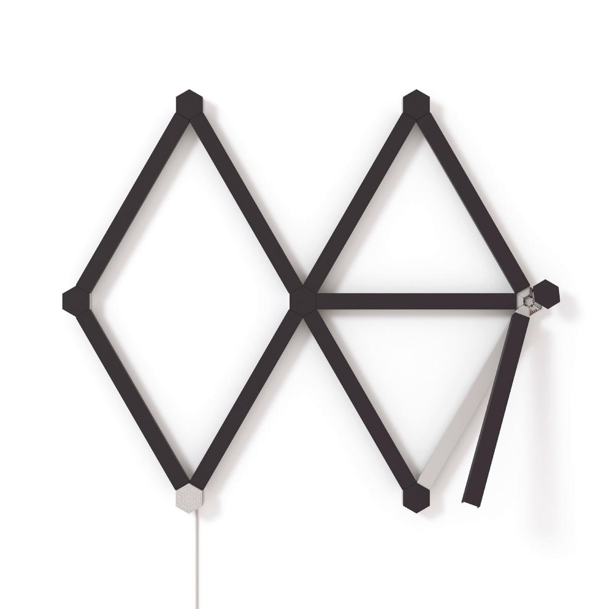 Nanoleaf Lines Skin Dekorative Verkleidung 25.93/0.21/0.95 cm   - Schwarz, Basics, Kunststoff (25.93/0.21/0.95cm) - NANOLEAF