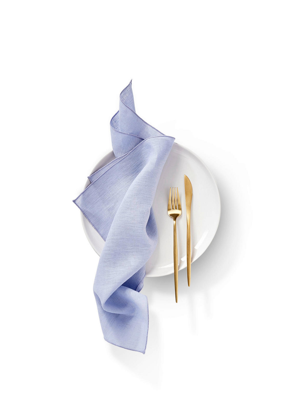 TYGSERVETT  45/45 cm  4 styck  - pastellblå, Basics, textil (45/45cm) - FYNCH-HATTON