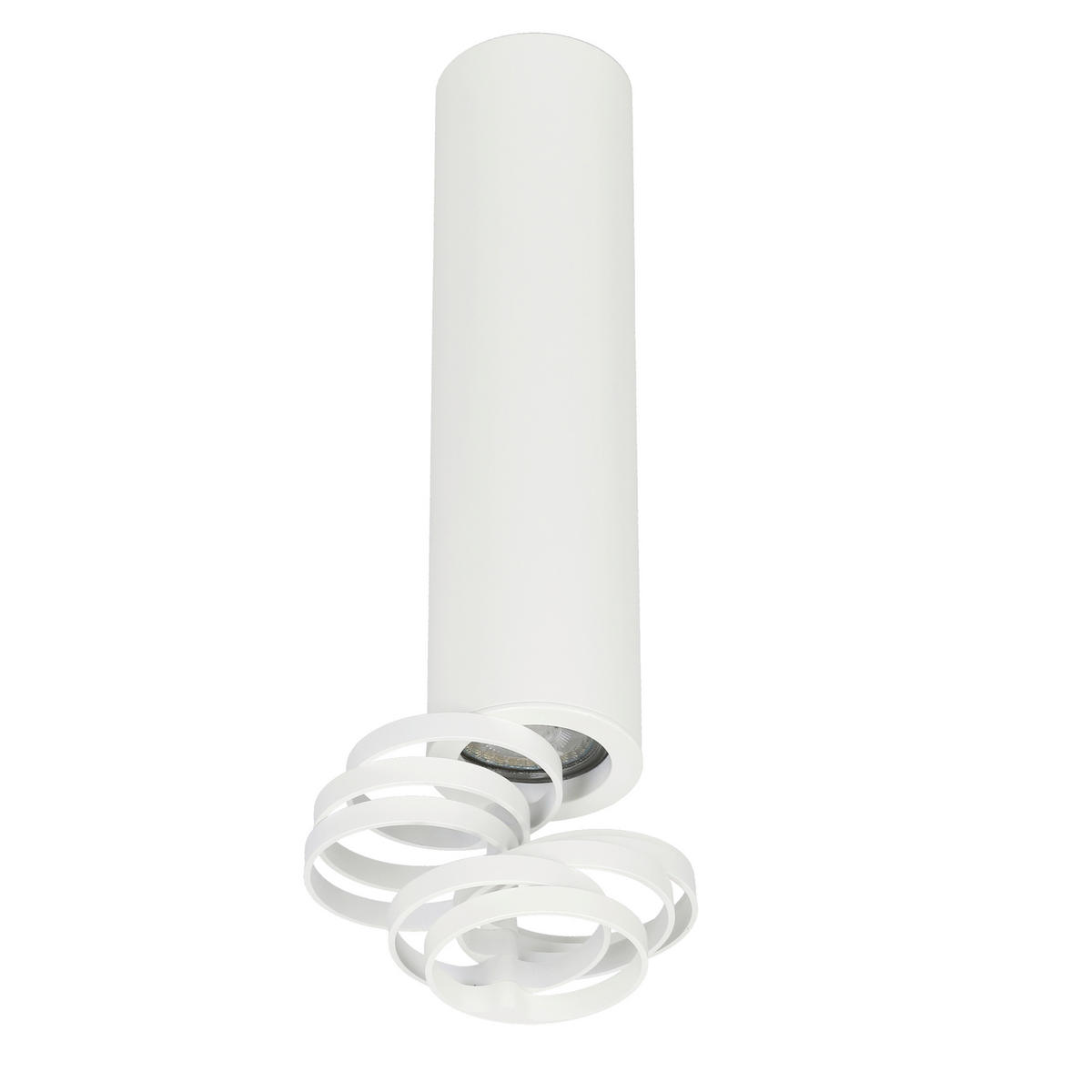 DECKENLEUCHTE    6/6/20 cm  - Weiß, Design, Metall (6/6/20cm)