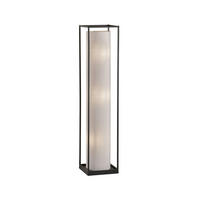 GOLVLAMPA Thor 25/2/114,50 cm    - vit/svart, Klassisk, metall/textil (25/2/114,50cm) - Fischer & Honsel