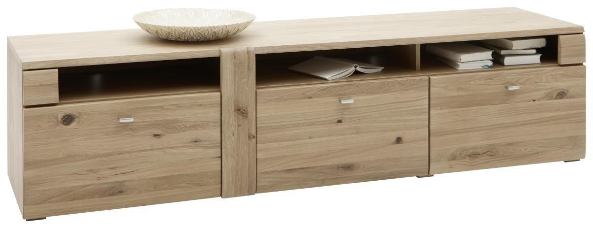LOWBOARD Colorado  in 191/47,5/50,5 cm  - Eichefarben/Alufarben, KONVENTIONELL, Holz/Holzwerkstoff (191/47,5/50,5cm) - Voleo