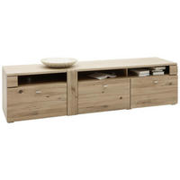 LOWBOARD Colorado  in 191/48/51 cm  - Eichefarben/Alufarben, Konventionell, Holz/Holzwerkstoff (191/48/51cm) - Voleo