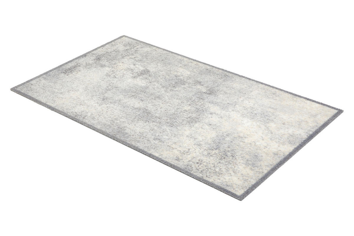 FUßMATTE  66/110 cm  Grau, Weiß  - Weiß/Grau, Design, Textil (66/110cm) - Esposa