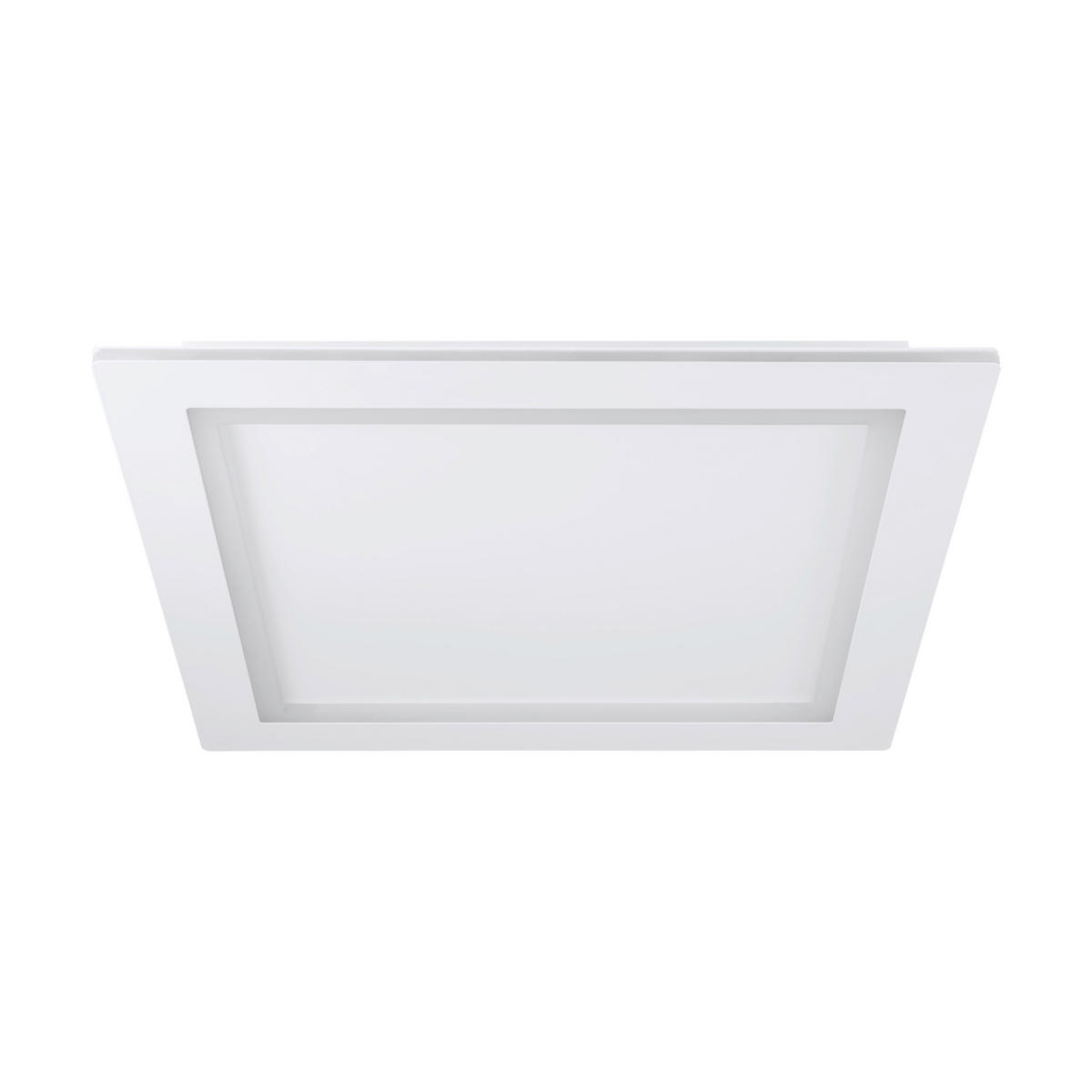 LED-DECKENLEUCHTE 35,5 W     - Weiss, Basics, Kunststoff/Metall (59,5/59,5cm) - Eglo