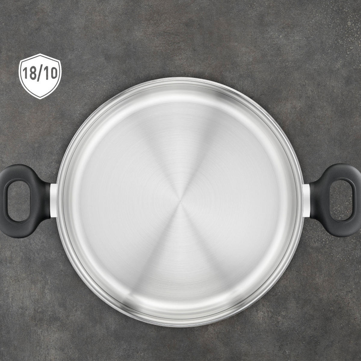 SCHMORPFANNE Duetto Silitan®-Antihaftbeschichtung  - Edelstahlfarben, Basics, Metall (38,7/10/25,6cm) - Tefal