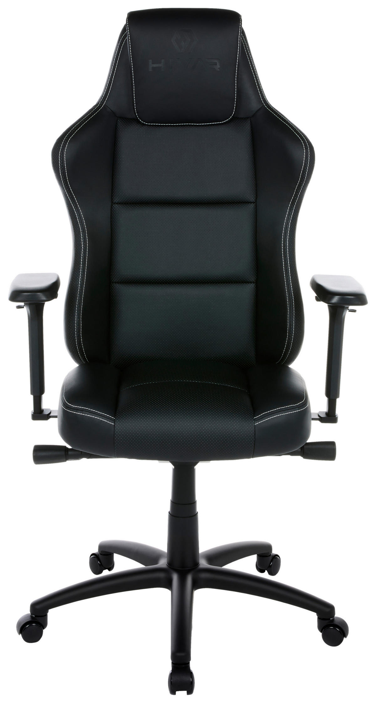 EQLIPSE Night Coal Schwarz, Weiß Metall, Textil   - Schwarz/Weiß, LIFESTYLE, Textil/Metall (79/142/77cm) - HIVAR