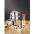 KOCHTOPFSET Edelstahl 4-teilig - Edelstahlfarben, Basics, Glas/Metall - WMF