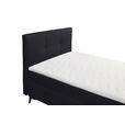 BOXBETT 120/200 cm  in Schwarz  - Schwarz, Basics, Holzwerkstoff/Textil (120/200cm) - Xora