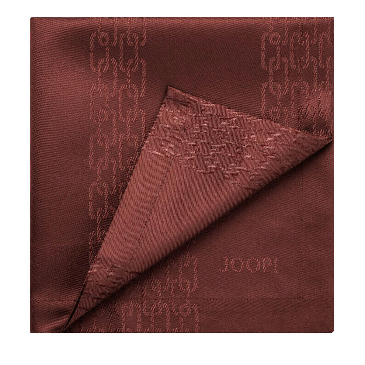 Serviette 2er-Set 50/50 cm   - Rotbraun/Rot, Basics, Textil (50/50cm) - Joop!