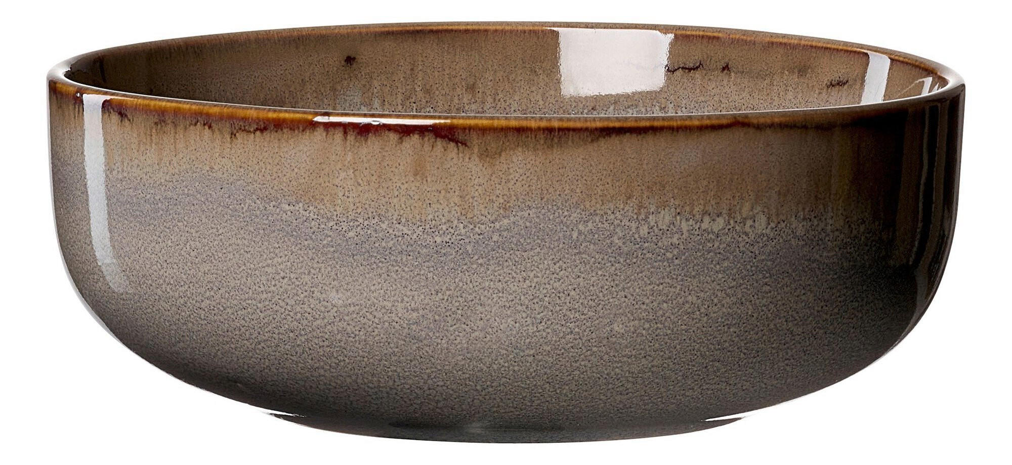 MÜSLISCHALE Malaga  - Grau, KONVENTIONELL, Keramik (16/16/6cm) - Ritzenhoff Breker