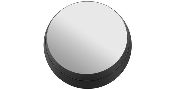 WANDSPIEGEL Schwarz  - Schwarz, Trend, Glas/Metall (30/30/6cm) - Landscape
