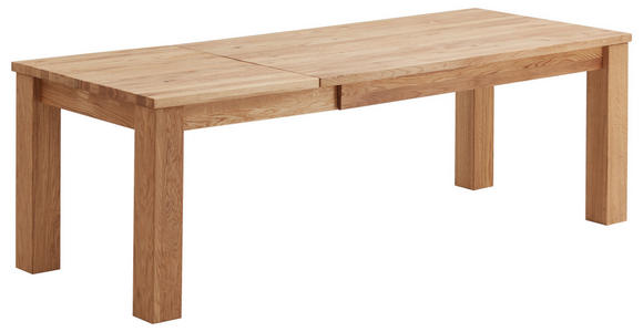 AUSZIEHTISCH in Holz 160-230/90/76 cm  - Eichefarben, Basics, Holz (160-230/90/76cm) - Linea Natura