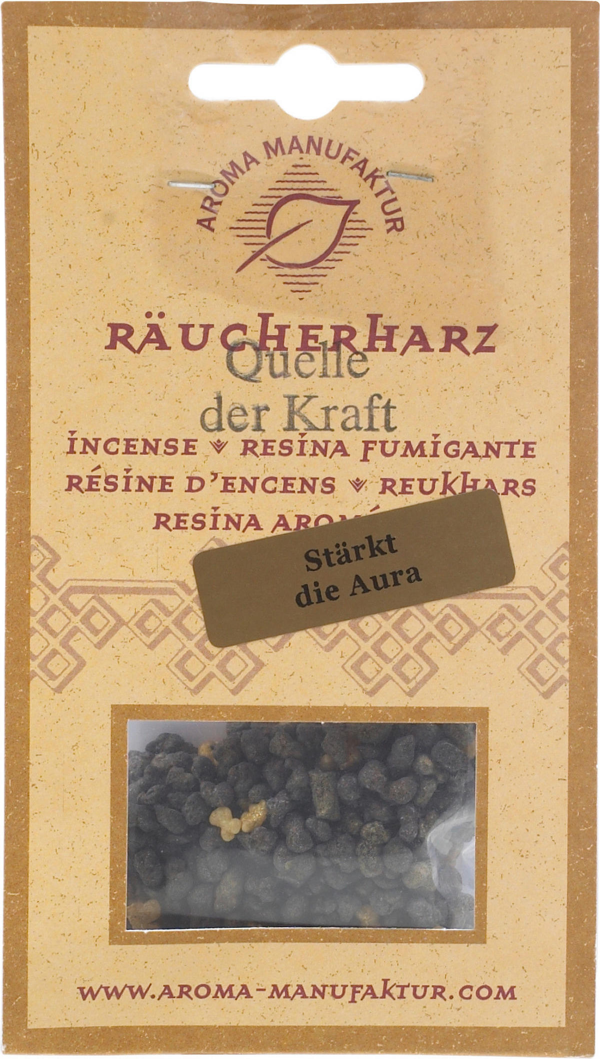 RÄUCHERHARZ  - Goldfarben/Graphitfarben, Basics, Naturmaterialien (8,5/15/3cm)