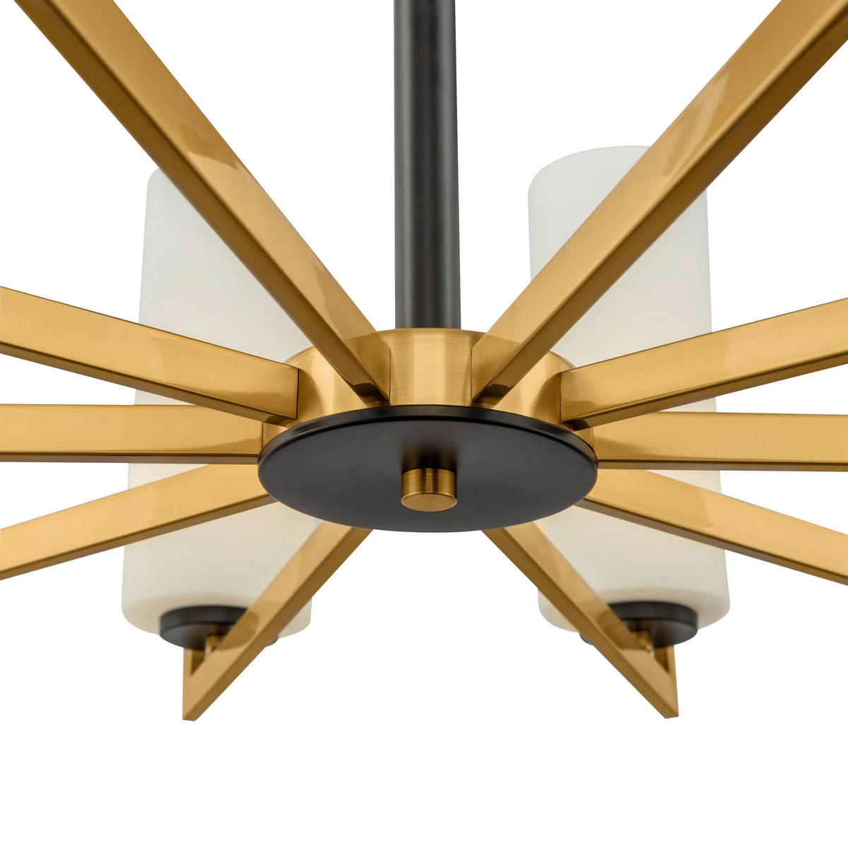 KRONLEUCHTER  86/53,4/86 cm   - Messingfarben, Basics, Glas/Metall (86/53,4/86cm) - MAYTONI