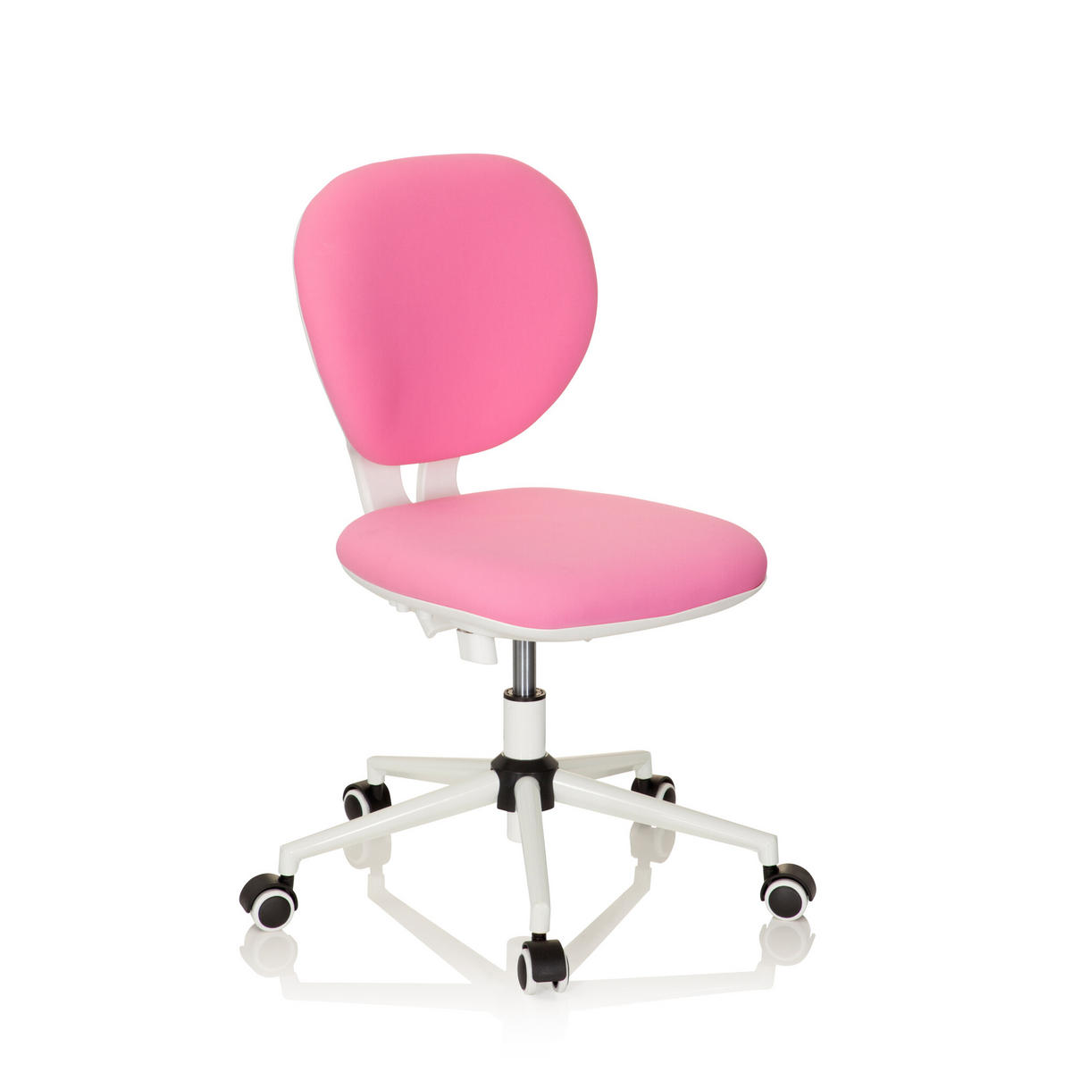 MLADINSKI VRTLJIVI STOL umetna masa pink  - pink, Basics, umetna masa (43/82-95/56cm) - MID.YOU