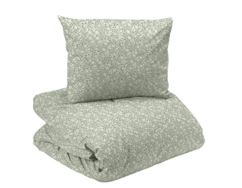 PÅSLAKANSET bäckebölja 150/210 cm  - grön, Basics, textil (150/210cm)