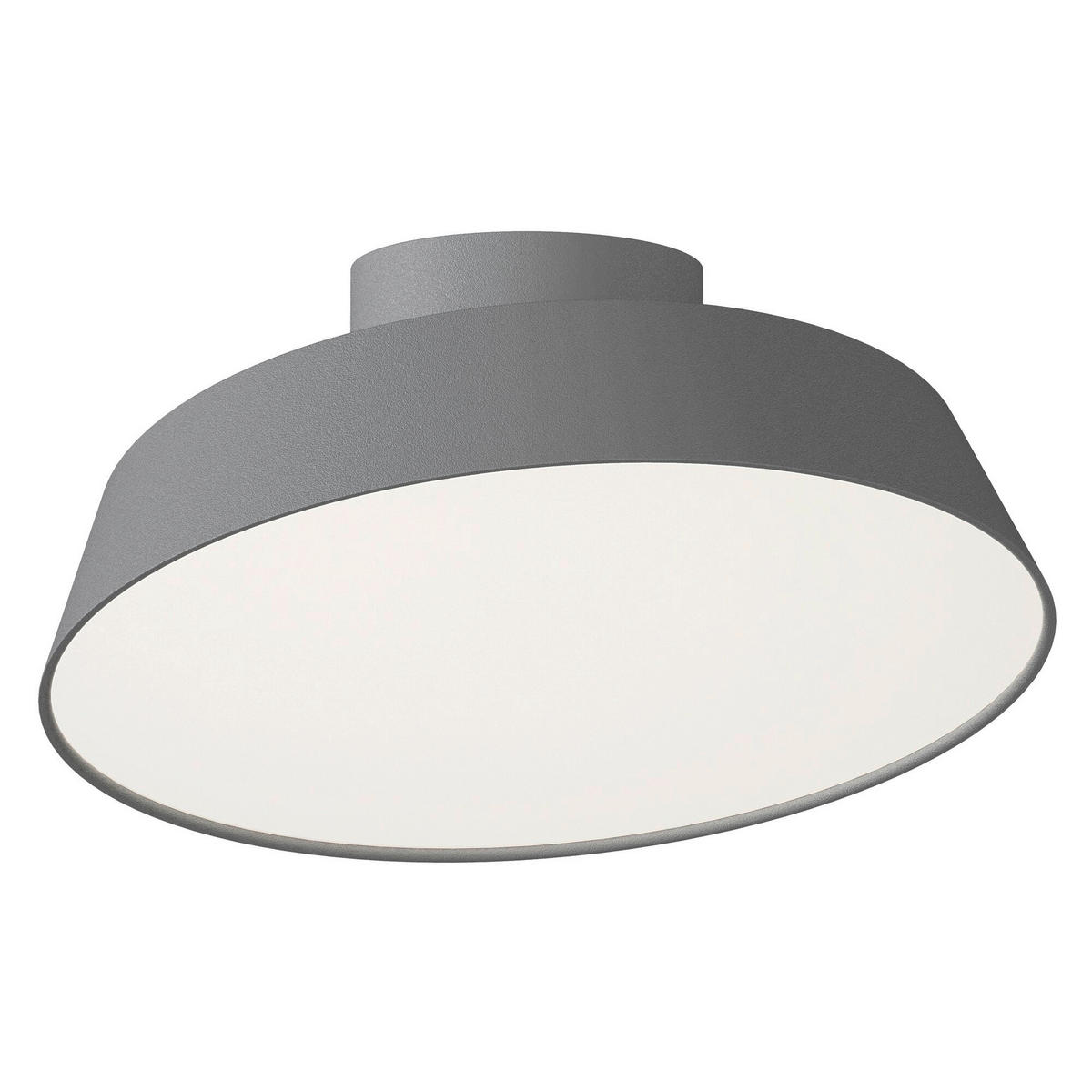 DECKENLEUCHTE Kaito 30/30/13 cm  - Grau, Design, Metall (30/30/13cm) - Nordlux