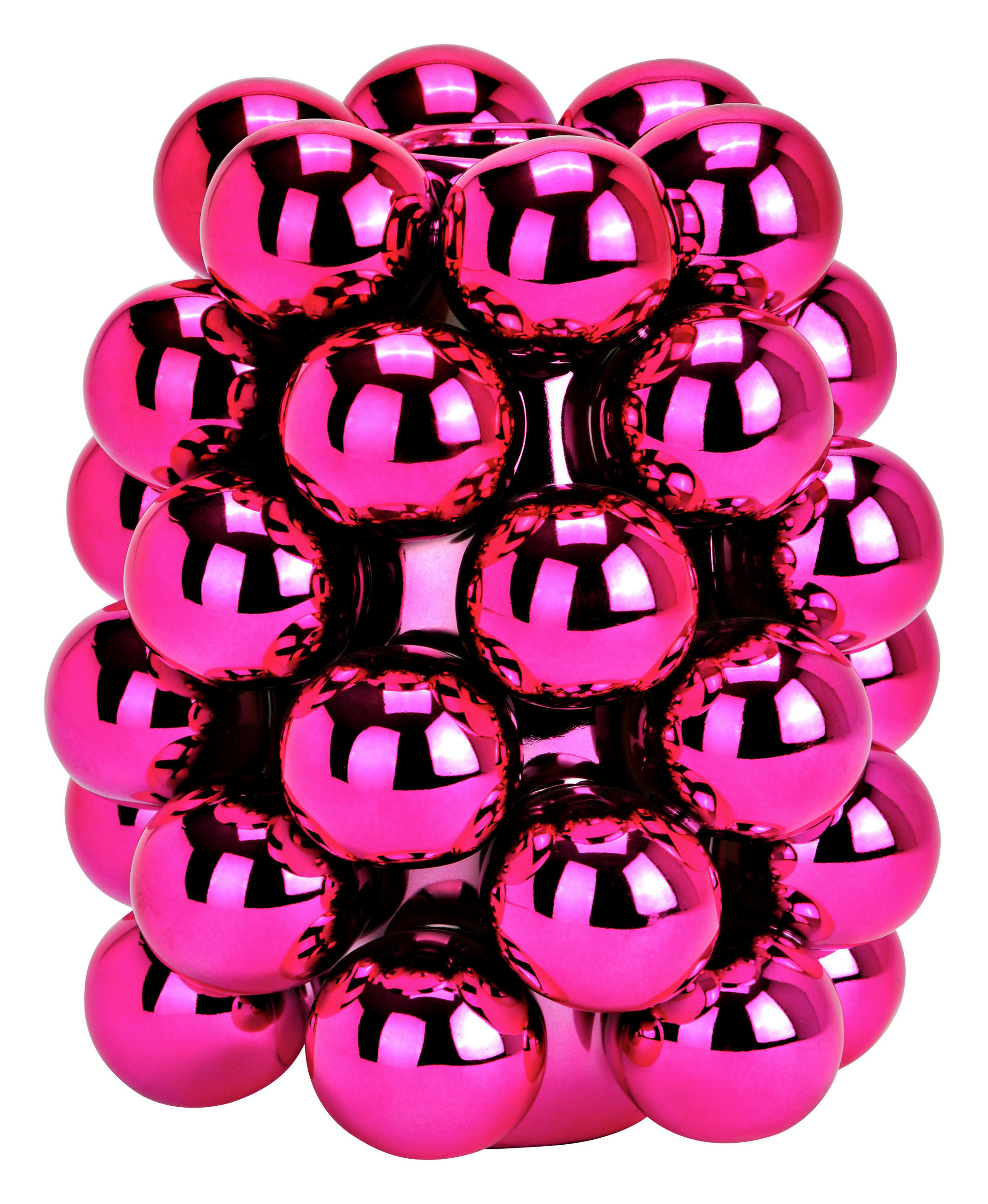 VASE  - Pink, Basics, Keramik (14,0/17,0/14,0cm)