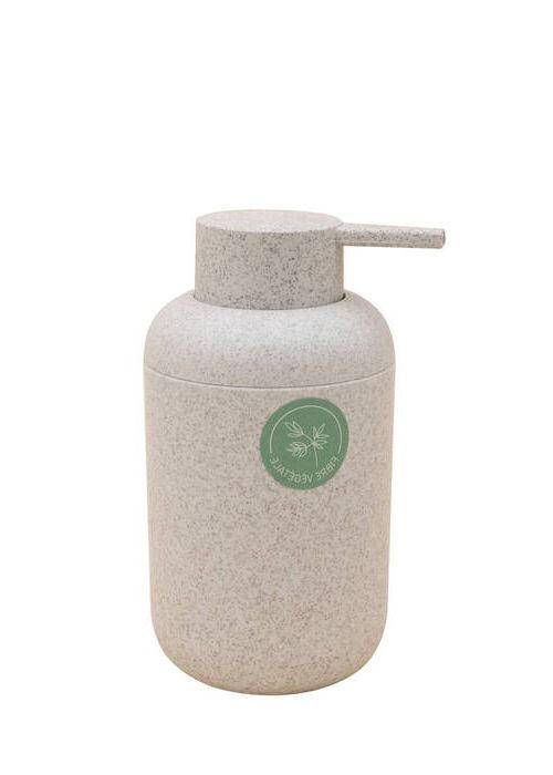SEIFENSPENDER Kunststoff, Naturmaterialien  - Beige, Basics, Naturmaterialien/Kunststoff (7/13/7cm) - Sadena