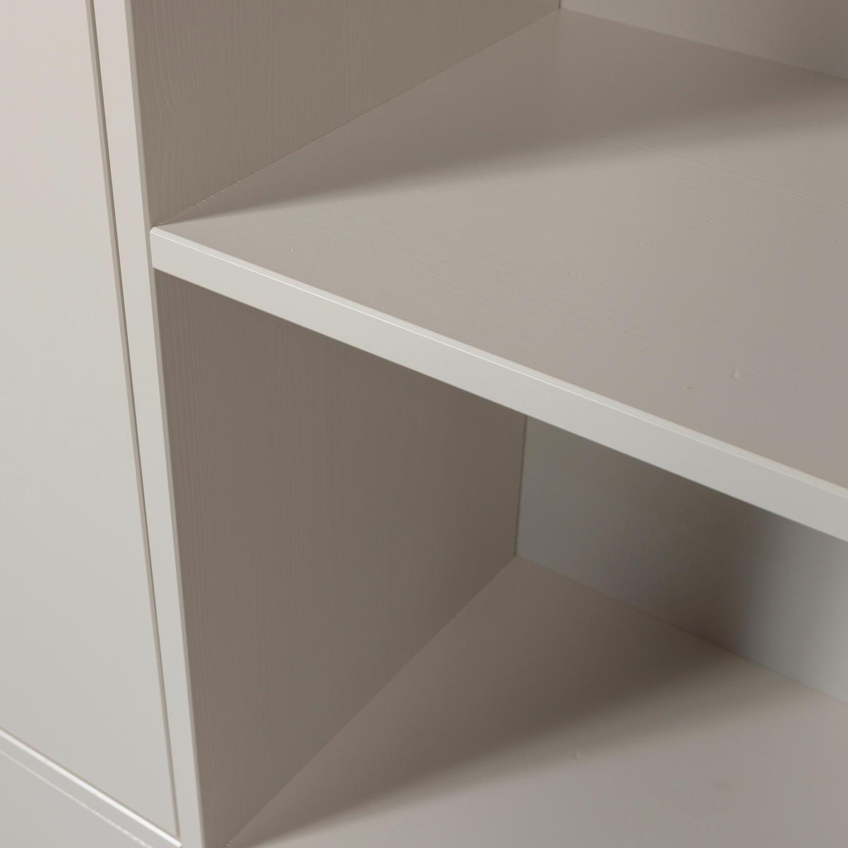 MEHRZWECKSCHRANK 108/215/40 cm  in Grau  - Grau, Design, Holz (108/215/40cm) - Livetastic