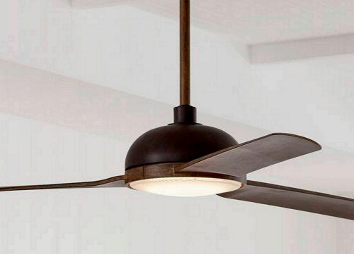 TAKFLÄKT 142 cm  - bokfärgad/brun, Trend, metall/plast (142cm) - P & B