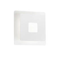 LED-WANDLEUCHTE Hennes   - Weiß, Design, Metall (18/18cm) - Fischer & Honsel