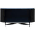 SIDEBOARD Messingfarben Einlegeboden  - Messingfarben/Schwarz, Trend, Holzwerkstoff/Stein (150/80/40cm) - Ambia Home