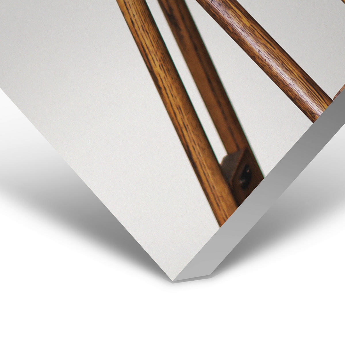 BILD 74/74 cm  - Schwarz/Braun, Design, Holz/Kunststoff (74/74cm)