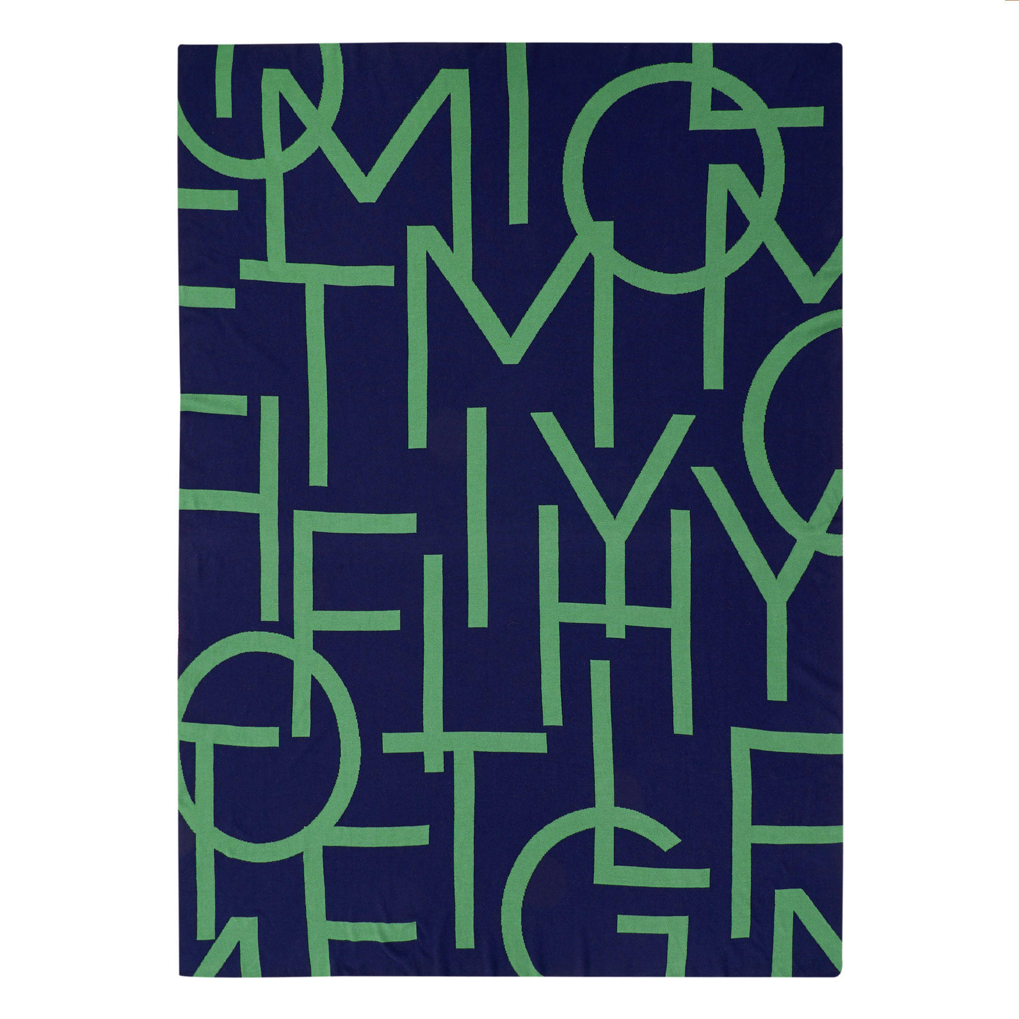 PLAID 130/170 cm  - Blau/Grün, Basics, Textil (130/170cm) - Tommy Hilfiger