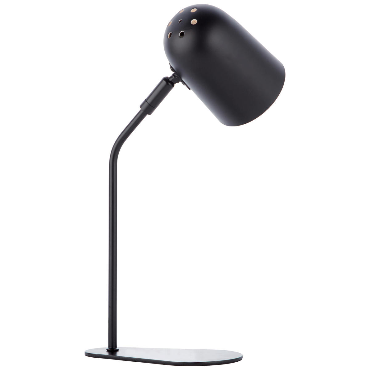 TISCHLEUCHTE - Schwarz, Design, Metall (38/10/21,7cm) - Brilliant