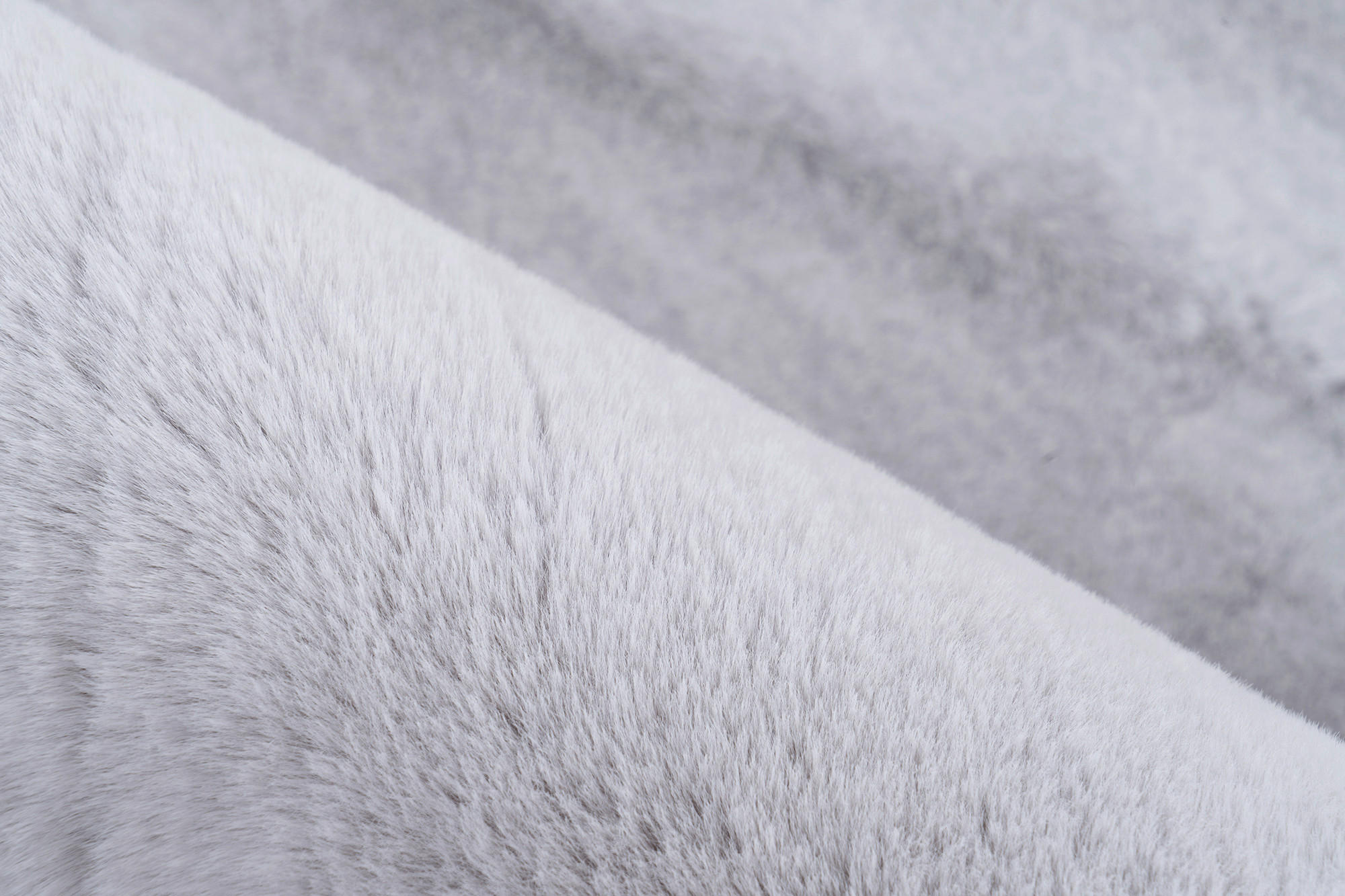 HOCHFLORTEPPICH 160/230 cm Raika 125 Grau / Weiß Grau, Weiß  - Weiß/Grau, KONVENTIONELL, Textil (160/230cm)