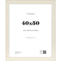 BILDERRAHMEN - Weiß, Basics, Holzwerkstoff (46,2/1,6/56,2cm)