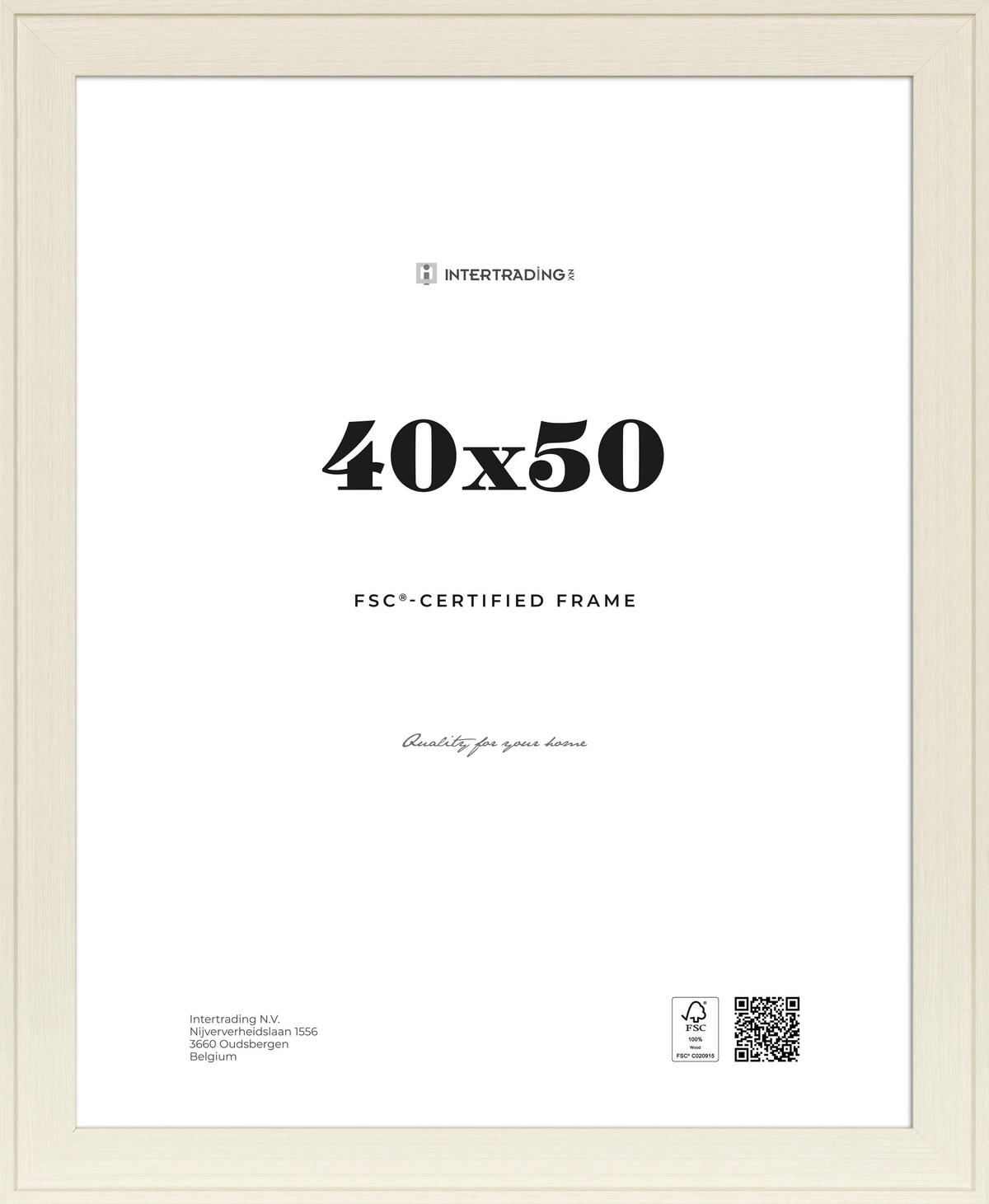 BILDERRAHMEN - Weiß, Basics, Holzwerkstoff (46,2/1,6/56,2cm)