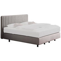 BOXSPRINGBETTUNTERBAU 160/200 cm  in Hellgrau  - Anthrazit/Hellgrau, Basics, Holz/Holzwerkstoff (160/200cm) - Irisette