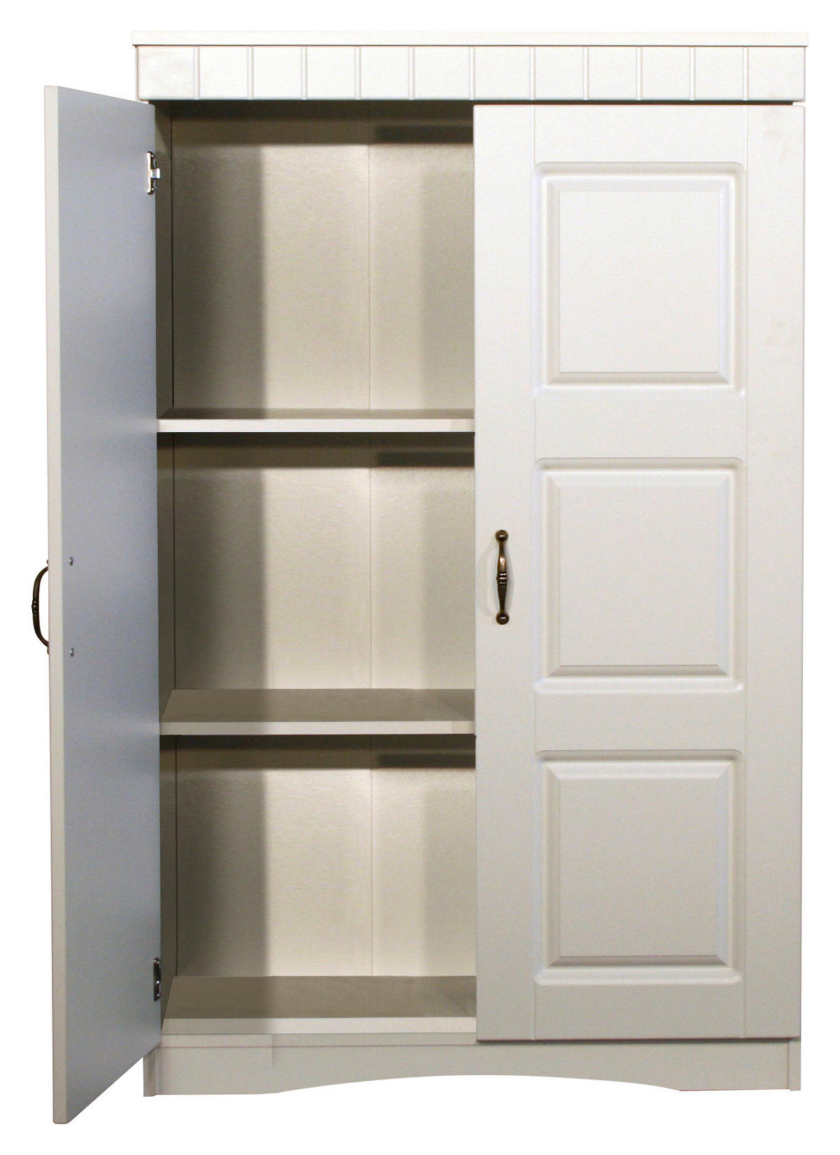 AKTENSCHRANK Weiß  - Weiß, LIFESTYLE, Holzwerkstoff (78/124/36cm) - Livetastic