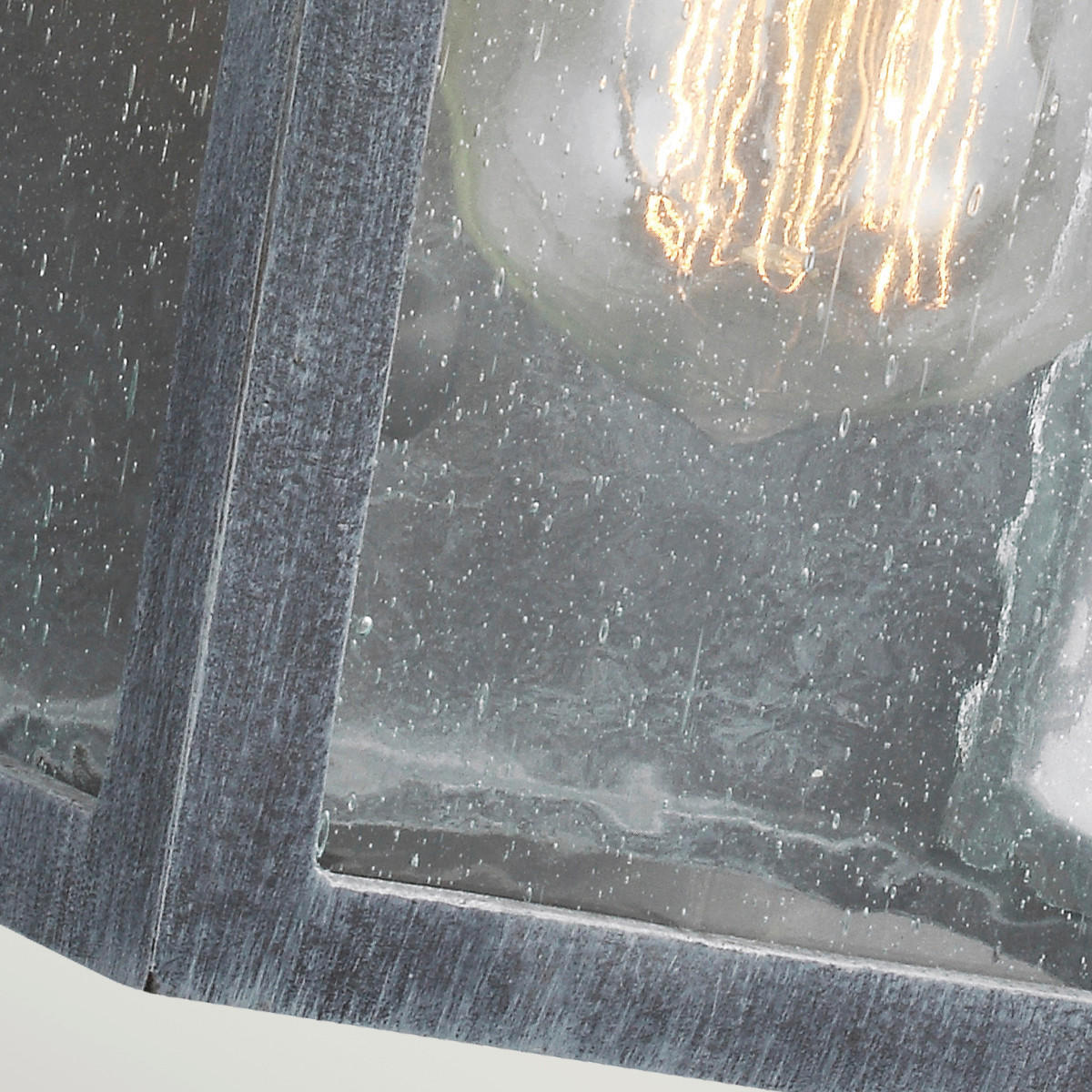 AUSSENWANDLEUCHTE - Schwarz, Konventionell, Glas/Kunststoff (19.6 /29.7/18cm) - Elstead Lighting