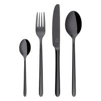 BESTECKSET 24-teilig   - Basics, Metall - Sola