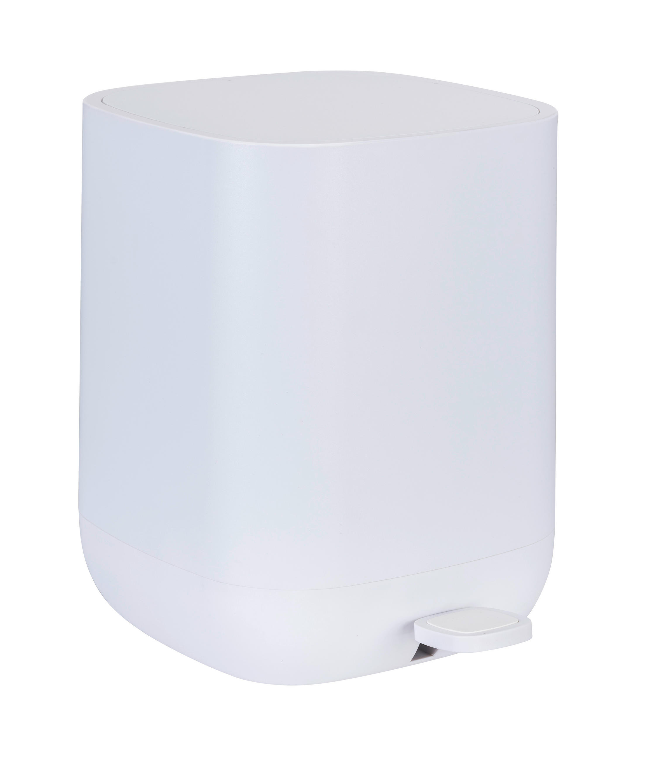 TRETEIMER DAVOS 6,5 L  - Schwarz/Weiß, Basics, Kunststoff (23,5/26/27,5cm) - Wenko