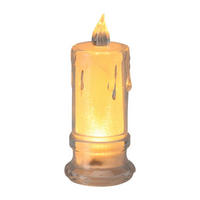 LED SVEĆA  bela  - bela, Osnovno, plastika (4,5/5,5/7,5cm)