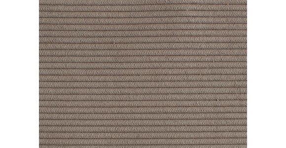 SCHLAFSOFA in Cord Taupe  - Taupe/Schwarz, MODERN, Textil/Metall (193/85/88cm) - Novel