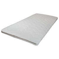 BÄDDMADRASS 140/200 cm  höjd ca 5 cm  - vit, Klassisk, textil (140/200cm) - Best Price