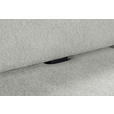 ECKBANK 235/165 cm Webstoff Schwarz, Hellgrau Buche massiv - Hellgrau/Schwarz, Basics, Holz/Textil (235/165cm) - Carryhome