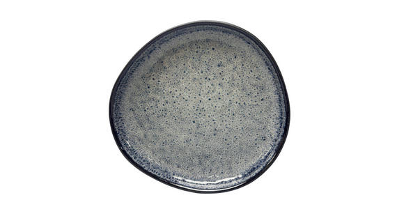 DESSERTTELLER SØREN GREY 22,6/22,3 cm - Grau, Trend, Keramik (22,6/22,3cm) - Novel